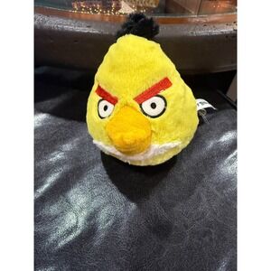 Rovio Angry Birds Chuck Yellow Bird Plush Stuffed Animal Toy Small 5 inch